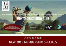 Tablet Screenshot of montclaircc.com